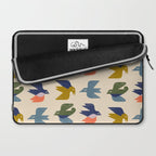 Four Birds Grid Laptop Sleeve Gallery Image 2