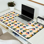 Four Birds Grid Desk Mat Gallery Image 2