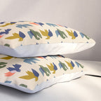 Four Birds Grid Pillow Sham Gallery Image 3