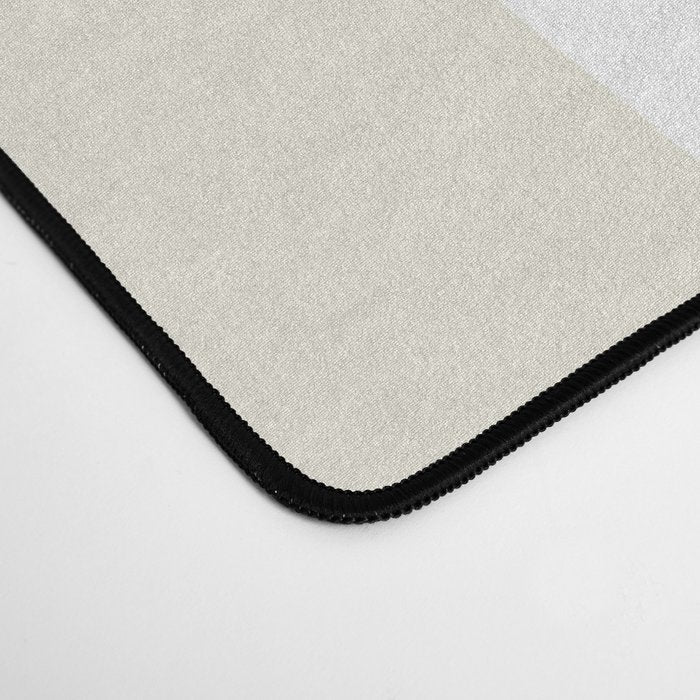 mid century geometric face Desk Mat Gallery Image 4