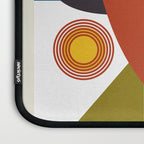 mid century geometric face Laptop Sleeve Gallery Image 3