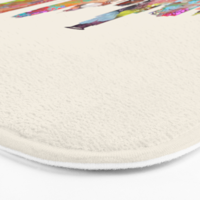 minneapolis skyline Bath Mat Gallery Image 3