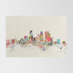 minneapolis skyline Rug Gallery Image 2