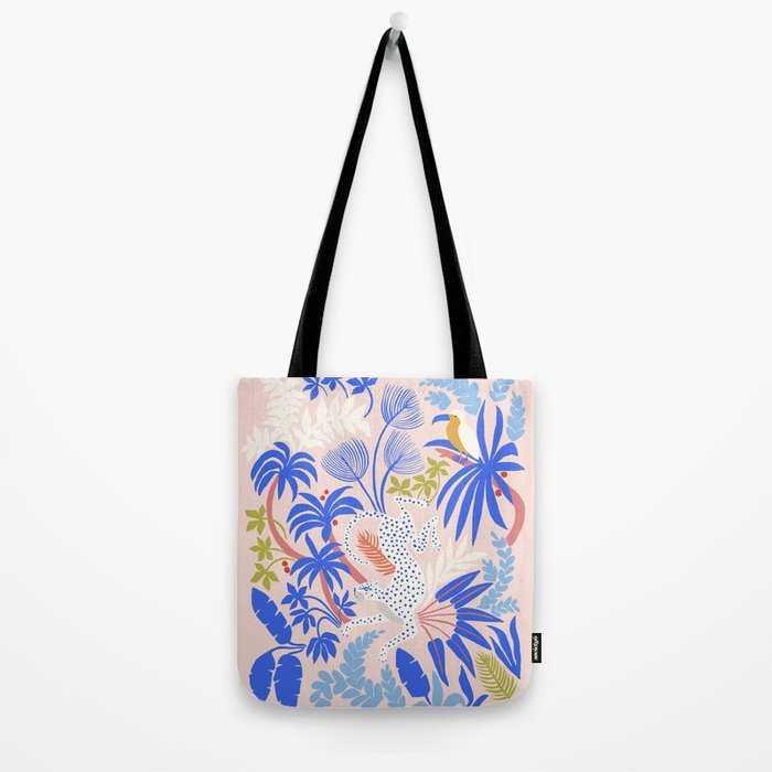 Rainforest Leopard Tote Bag Gallery Image 2