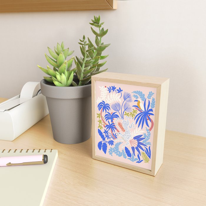 Rainforest Leopard Mini Art Print Gallery Image 2
