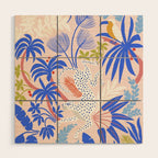 Rainforest Leopard Wood Wall Art Gallery Image 1