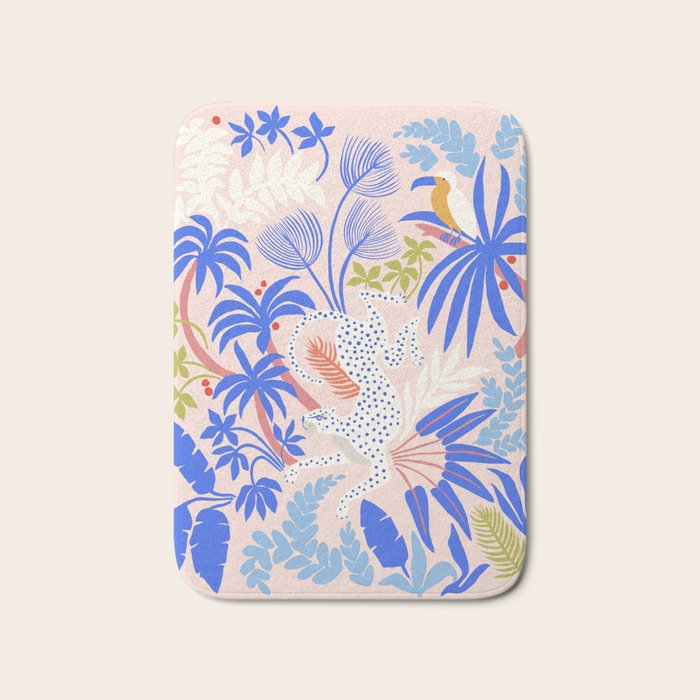 Rainforest Leopard Bath Mat Gallery Image 1
