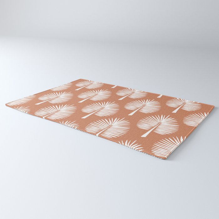 Wide Palm | Terra Cotta Rug Gallery Image 3