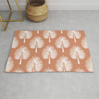 Wide Palm | Terra Cotta Rug Gallery Image 1