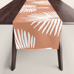 Wide Palm | Terra Cotta Table Runner Gallery Image 1