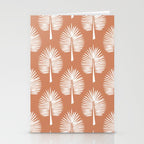 Wide Palm | Terra Cotta Stationery Card Gallery Image 2