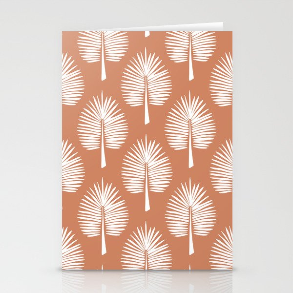 Wide Palm | Terra Cotta Stationery Card Gallery Image 2