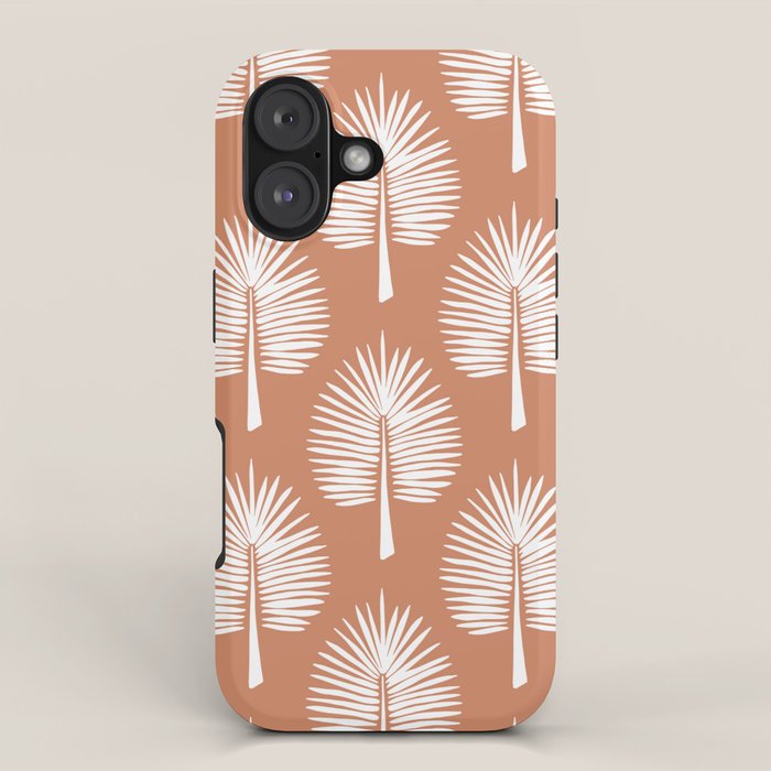 Wide Palm | Terra Cotta iPhone Case Gallery Image 1
