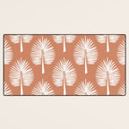 Wide Palm | Terra Cotta Desk Mat Gallery Image 3