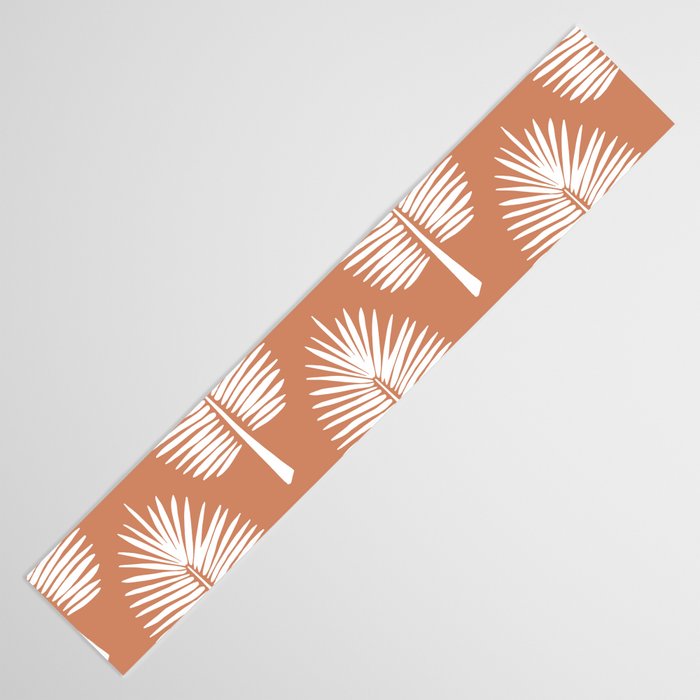 Wide Palm | Terra Cotta Table Runner Gallery Image 3