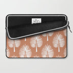 Wide Palm | Terra Cotta Laptop Sleeve Gallery Image 2
