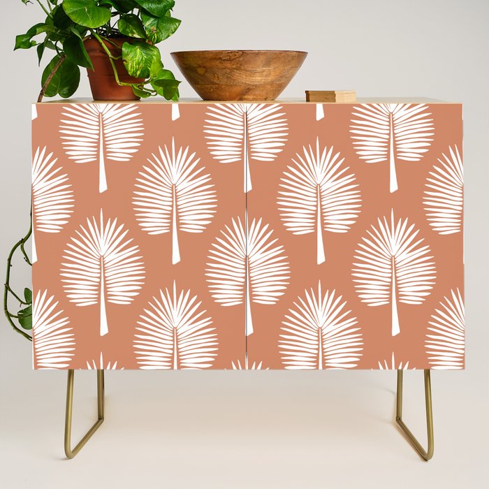 Wide Palm | Terra Cotta Credenza Gallery Image 1