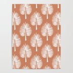 Wide Palm | Terra Cotta Poster Gallery Image 4