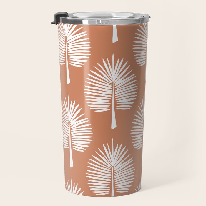 Wide Palm | Terra Cotta Travel Mug Gallery Image 3
