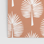Wide Palm | Terra Cotta Poster Gallery Image 3