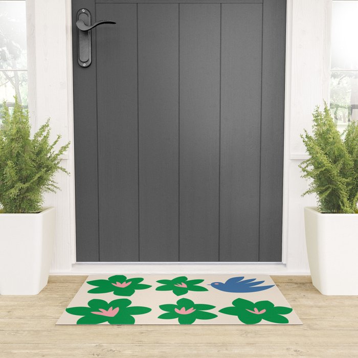 Blossom bird  Welcome Mat Gallery Image 3