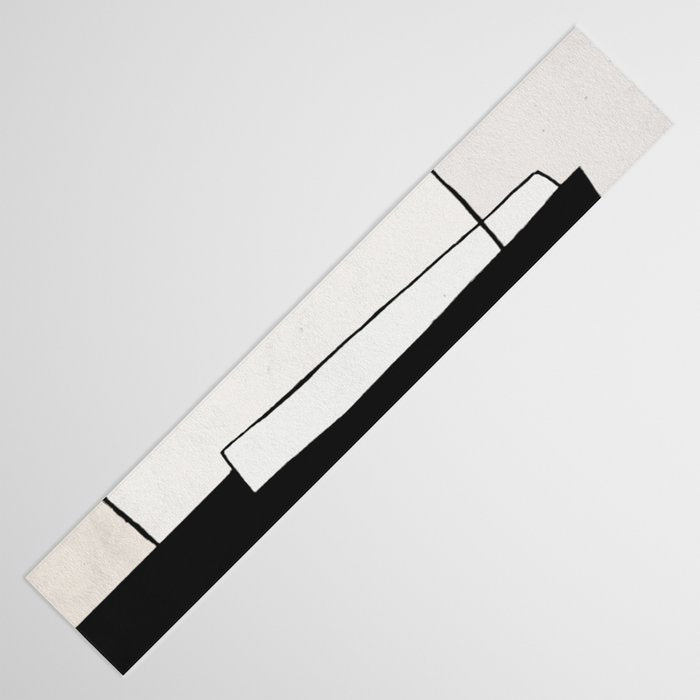 Abstract minimal modern painting 02 Table Runner Gallery Image 3