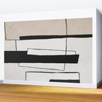 Abstract minimal modern painting 02 Wall Mural Gallery Image 2