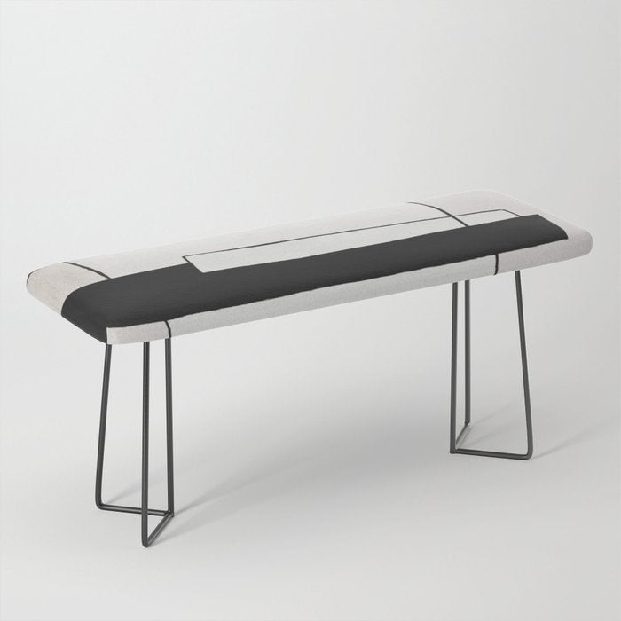 Abstract minimal modern painting 02 Bench Gallery Image 1