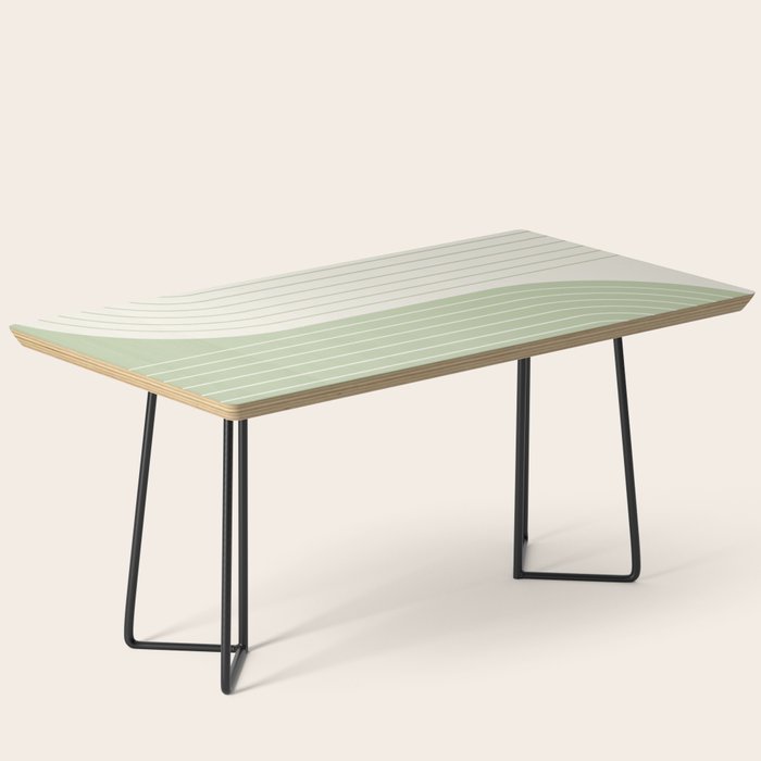Two Tone Line Curvature XVI Coffee Table Gallery Image 1
