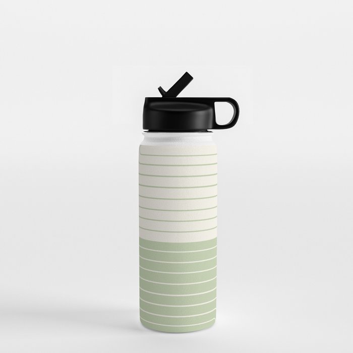 Two Tone Line Curvature XVI Water Bottle Gallery Image 1