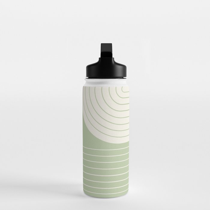 Two Tone Line Curvature XVI Water Bottle Gallery Image 3