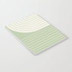 Two Tone Line Curvature XVI Notebook Gallery Image 3
