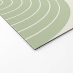 Two Tone Line Curvature XVI Welcome Mat Gallery Image 2