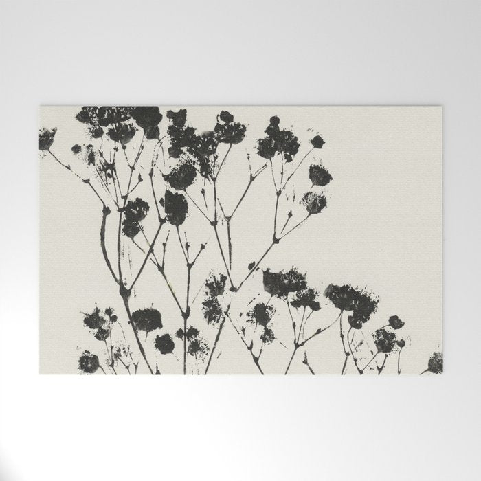 Gypsophila Portrait #2 Welcome Mat Gallery Image 1