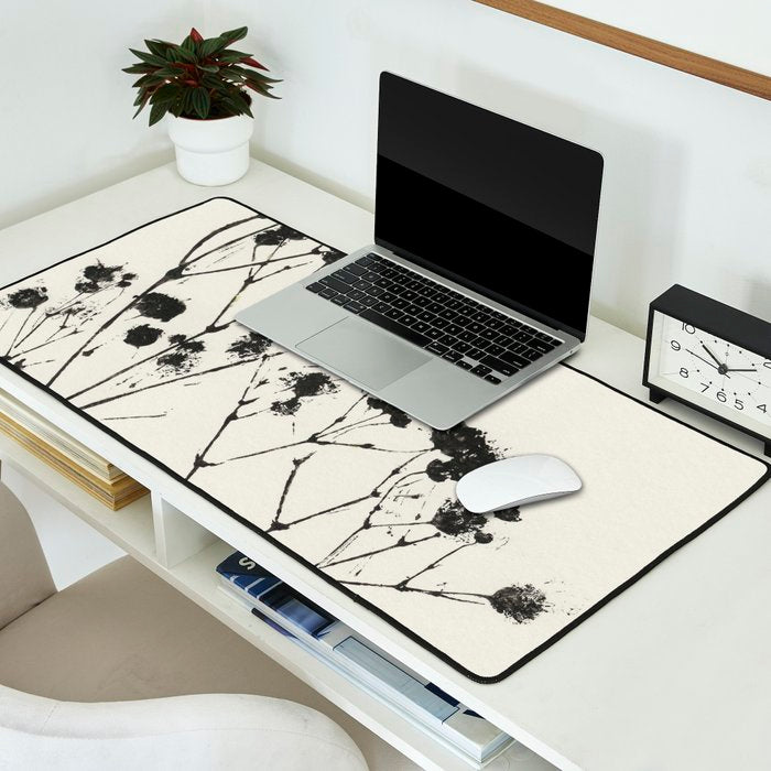 Gypsophila Portrait #2 Desk Mat Gallery Image 2