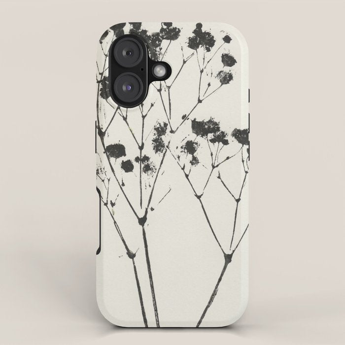 Gypsophila Portrait #2 iPhone Case Gallery Image 1