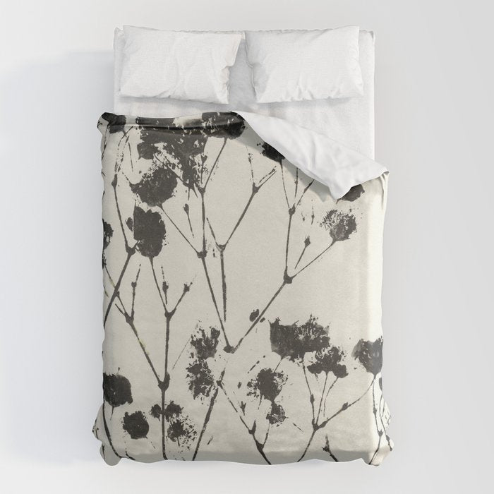 Gypsophila Portrait #2 Duvet Cover Gallery Image 6