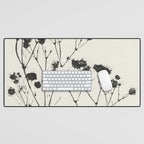 Gypsophila Portrait #2 Desk Mat Gallery Image 1