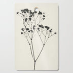 Gypsophila Portrait #2 Cutting Board Gallery Image 1