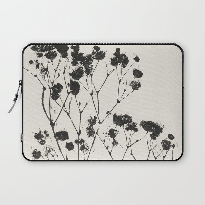 Gypsophila Portrait #2 Laptop Sleeve Gallery Image 1