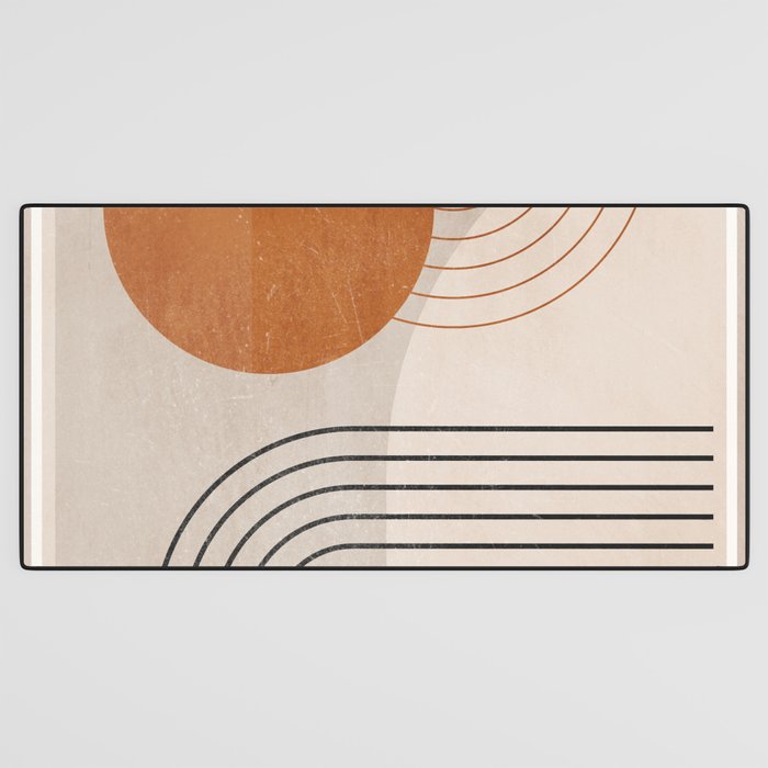 Minimal Geometric 138 Desk Mat Gallery Image 3