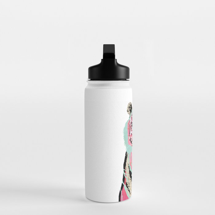 Pink Tiger Water Bottle Gallery Image 3