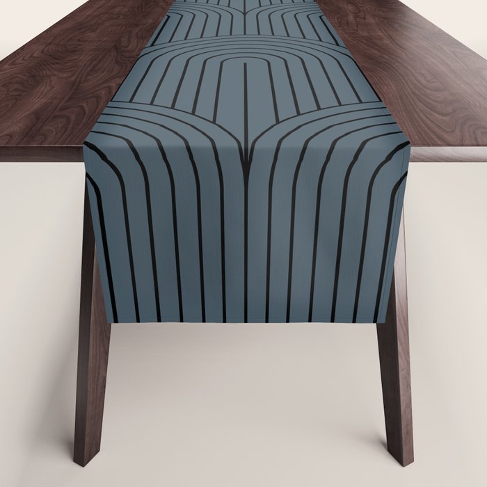 Art Deco Arch Pattern LXIII Table Runner Gallery Image 1