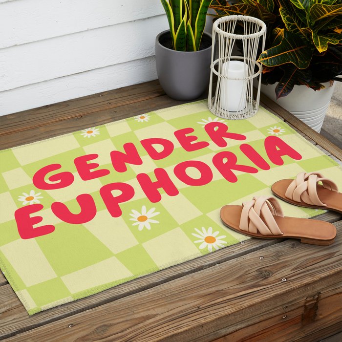 Gender Euphoria  Outdoor Rug Gallery Image 2