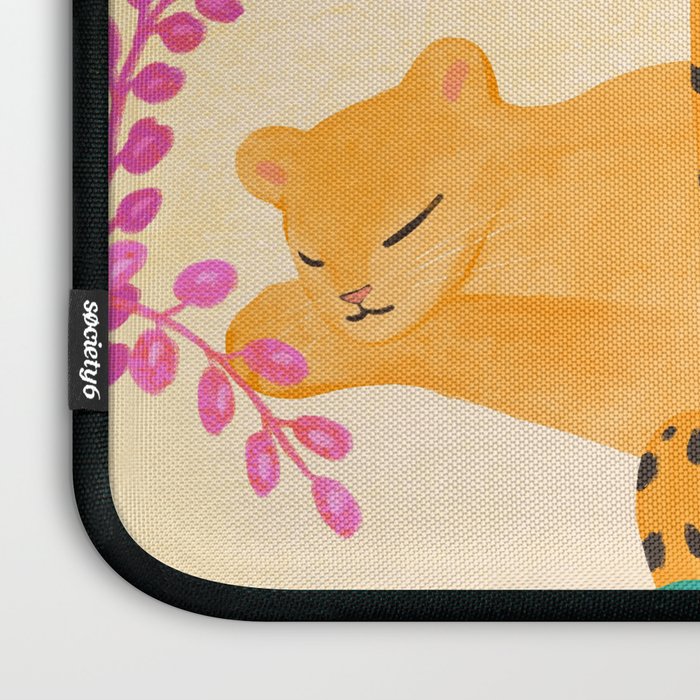 Panthers in Magical Garden Laptop Sleeve Gallery Image 3