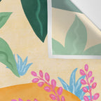 Panthers in Magical Garden Wall Tapestry Gallery Image 3