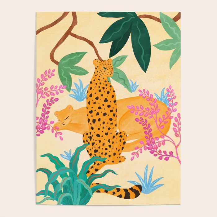 Panthers in Magical Garden Poster Gallery Image 4