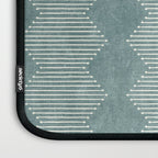 mudcloth diamonds - dusty blue Laptop Sleeve Gallery Image 3