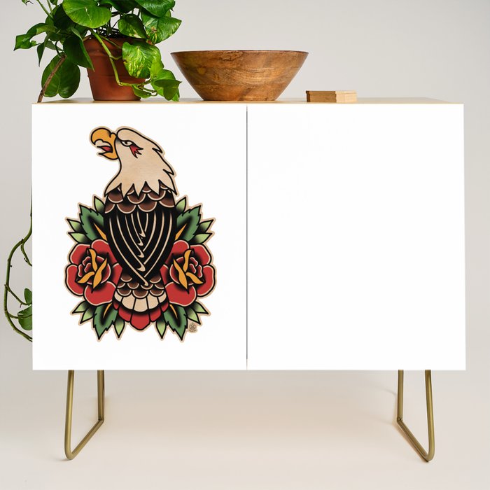 Colour Vintage Eagle Credenza Gallery Image 1
