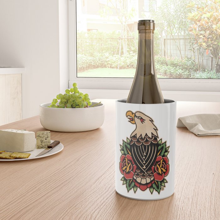 Colour Vintage Eagle Wine Chiller Gallery Image 4